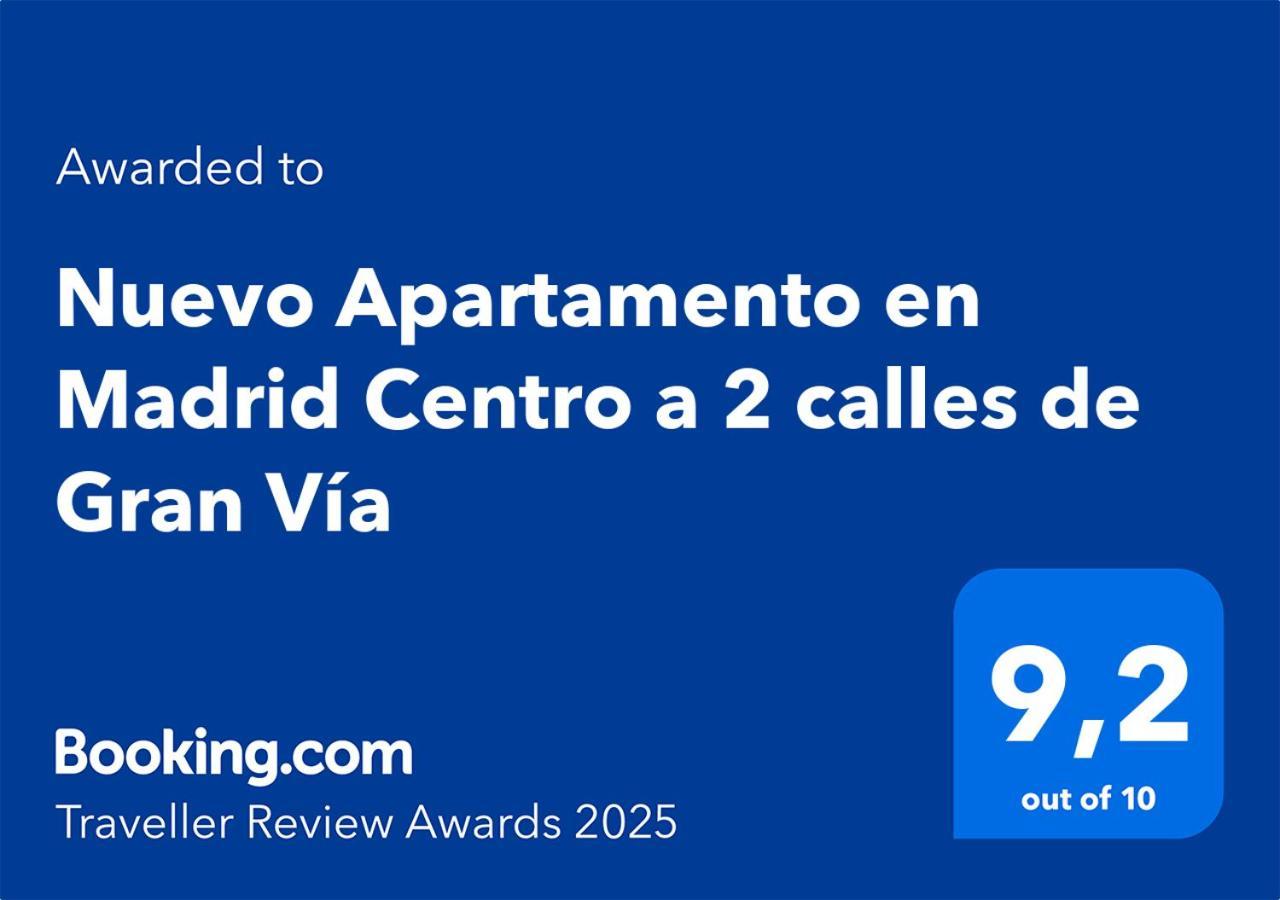 Nuevo Apartamento En Madrid Centro A 2 Calles De Gran Via Buitenkant foto